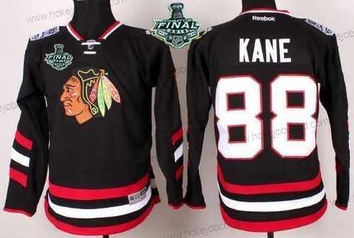 Mládež Chicago Blackhawks #88 Patrick Kane 2015 Stanley Cup 2014 Stadium Series Černá Dres