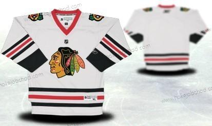 Mládež Chicago Blackhawks Přizpůsobené Bílý Dres