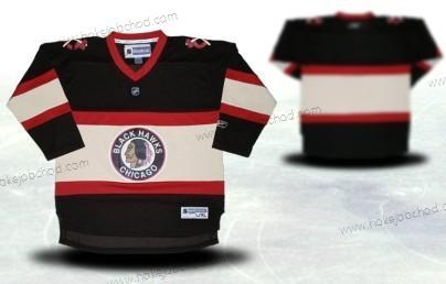 Mládež Chicago Blackhawks Přizpůsobené Černá Alternativní Dres