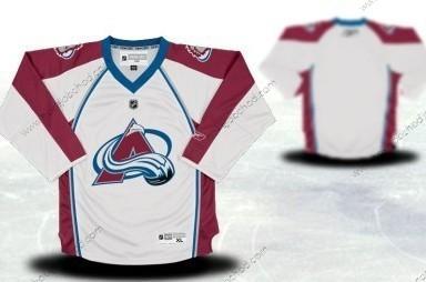 Mládež Colorado Avalanche Přizpůsobené Bílý Dres