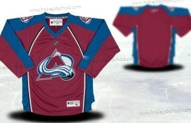 Mládež Colorado Avalanche Přizpůsobené Červené Dres