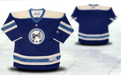 Mládež Columbus Blue Jackets Přizpůsobené Modrý Alternativní Dres