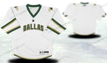 Mládež Dallas Stars Přizpůsobené Bílý Dres