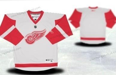 Mládež Detroit Red Wings Přizpůsobené Bílý Dres