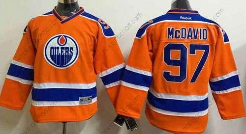 Mládež Edmonton Oilers #97 Connor Mcdavid 2015 Oranžová Dres