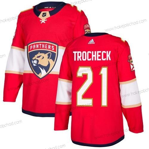 Mládež Florida Panthers #21 Vincent Trocheck Červené Domácí Autentické Sešitý NHL Dres