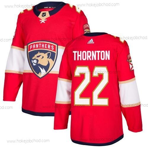 Mládež Florida Panthers #22 Shawn Thornton Červené Domácí Autentické Sešitý NHL Dres