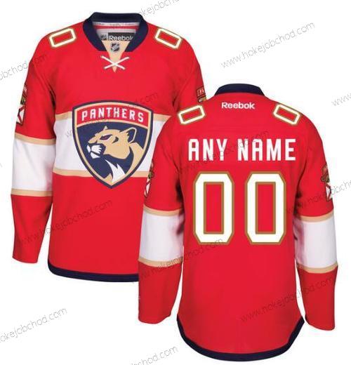 Mládež Florida Panthers Přizpůsobené Reebok Červené Domácí Premier Dres