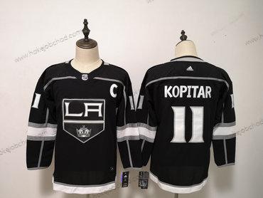 Mládež Los Angeles Kings #11 Anze Kopitar Černá Dres