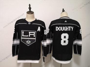 Mládež Los Angeles Kings #8 Drew Doughty Černá Dres