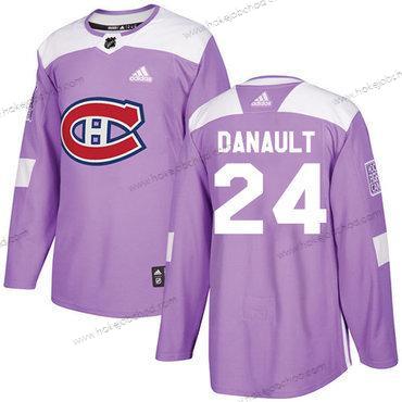 Mládež Montreal Canadiens #24 Phillip Danault Nachový Autentické Bojuje proti rakovině Sešitý NHL Dres