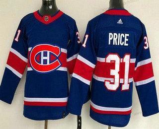 Mládež Montreal Canadiens #31 Carey Price Modrý Special 2021 Autentické Dres