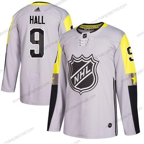 Mládež New Dres Devils #9 Taylor Hall Šedá 2018 All-Star Metro Division Autentické Sešitý NHL Dres