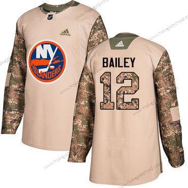 Mládež New York Islanders #12 Josh Bailey Camo Autentické 2017 Veterans Day Sešitý NHL Dres