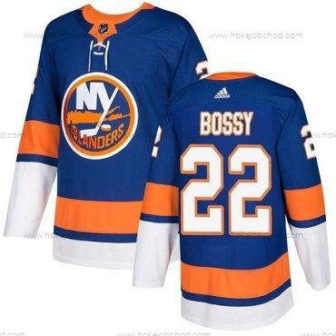 Mládež New York Islanders #22 Mike Bossy Royal Modrý Domácí Autentické Sešitý NHL Dres