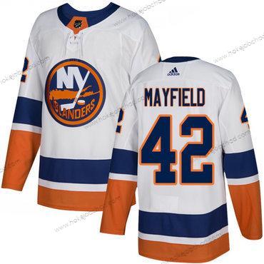 Mládež New York Islanders #42 Scott Mayfield Reebok Bílý Venkovní Autentické NHL Dres