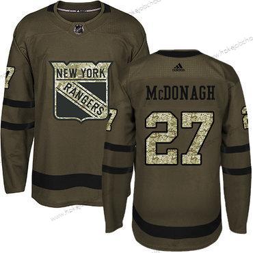 Mládež New York Rangers #27 Ryan Mcdonagh Zelená Salute to Service Sešitý NHL Dres