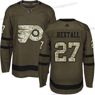 Mládež Philadelphia Flyers #27 Ron Hextall Zelená Salute to Service Sešitý NHL Dres