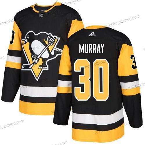 Mládež Pittsburgh Penguins #30 Matt Murray Černá Domácí Autentické Sešitý NHL Dres