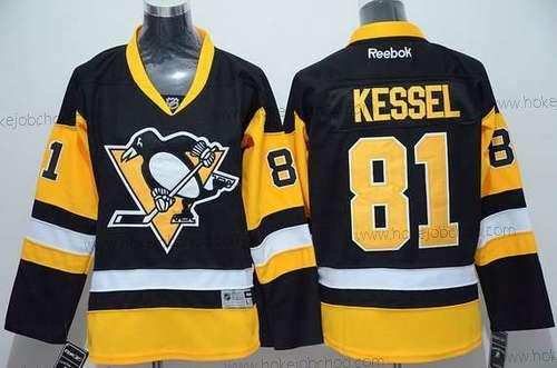 Mládež Pittsburgh Penguins #81 Phil Kessel Černá Alternativní NHL Reebok Dres