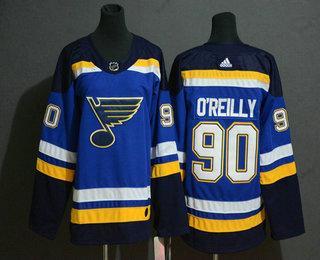 Mládež St. Louis Blues #90 Ryan O’Reilly Modrý Sešitý NHL Dres