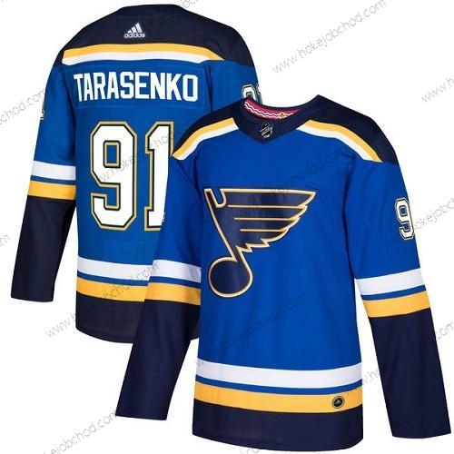 Mládež St. Louis Blues #91 Vladimir Tarasenko Modrý Domácí Autentické Sešitý NHL Dres