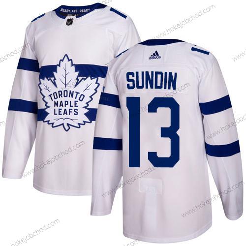 Mládež Toronto Maple Leafs #13 Mats Sundin Bílý Autentické 2018 Stadium Series Sešitý NHL Dres