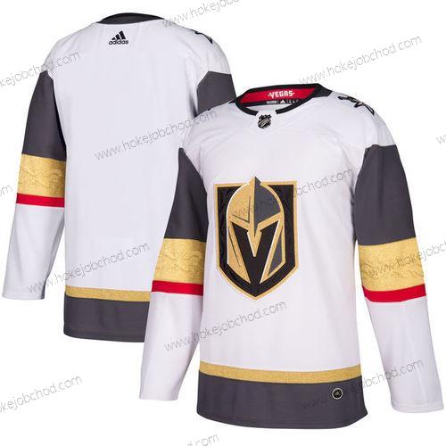 Mládež Vegas Golden Knights Prázdný Bílý Road Autentické Sešitý NHL Dres