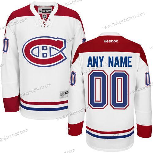 Montreal Canadiens Přizpůsobené Bílý Venkovní Sešitý NHL 2016 Reebok Hokejový Dres