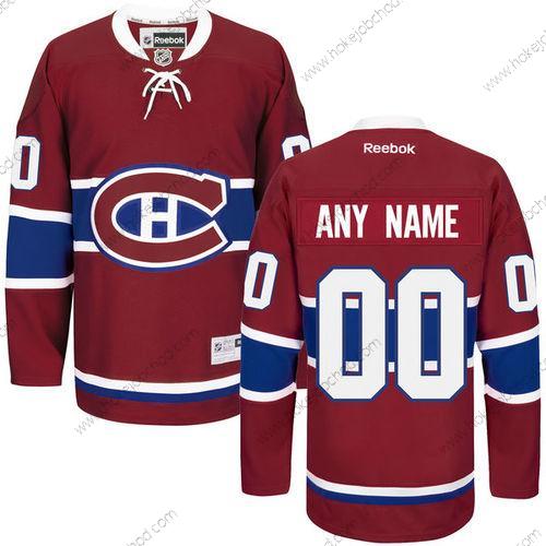 Montreal Canadiens Přizpůsobené Červené Domácí Sešitý NHL 2016 Reebok Hokejový Dres