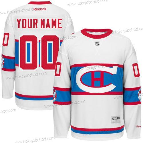 Montreal Canadiens Přizpůsobené Reebok Bílý 2016 Zimní Klasický Dres