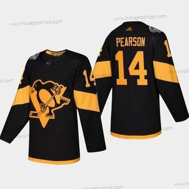 Muž #14 Tanner Pearson Pittsburgh Penguins Coors 2019 Stadium Series Černá Autentické Dres