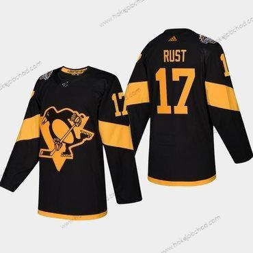 Muž #17 Bryan Rust Pittsburgh Penguins Coors 2019 Stadium Series Černá Autentické Dres