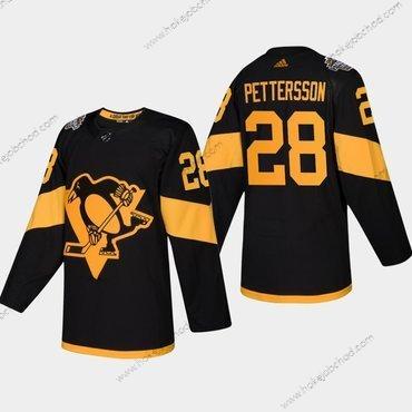 Muž #28 Marcus Pettersson Pittsburgh Penguins Coors 2019 Stadium Series Černá Autentické Dres