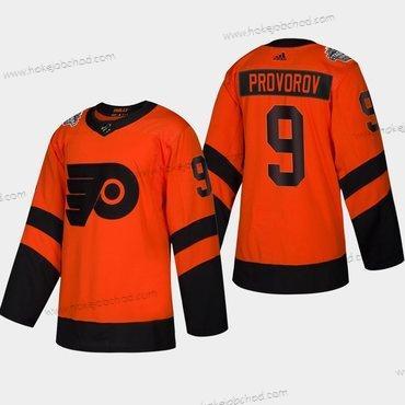 Muž #9 Ivan Provorov Philadelphia Flyers Coors 2019 Stadium Series Oranžová Autentické Dres