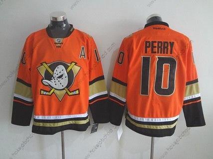 Muž Anaheim Ducks #10 Corey Perry Reebok 2015 Oranžová Náhradní Premier Dres