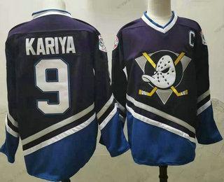 Muž Anaheim Ducks #9 Paul Kariya 1995-96 Nachový CCM Vintage Dres