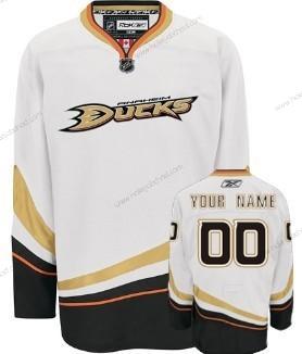 Muž Anaheim Ducks Přizpůsobené Bílý Dres