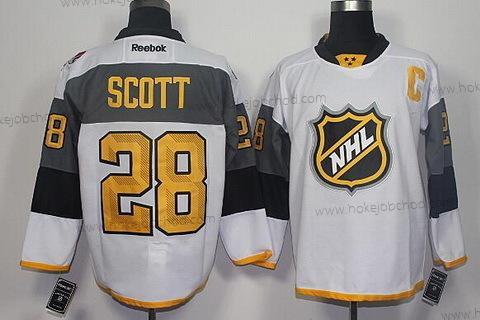 Muž Arizona Coyotes #28 John Scott Reebok Bílý 2016 NHL All-Star Premier Dres