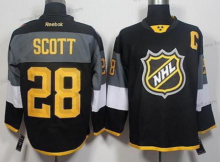 Muž Arizona Coyotes #28 John Scott Reebok Černá 2016 NHL All-Star Premier Dres