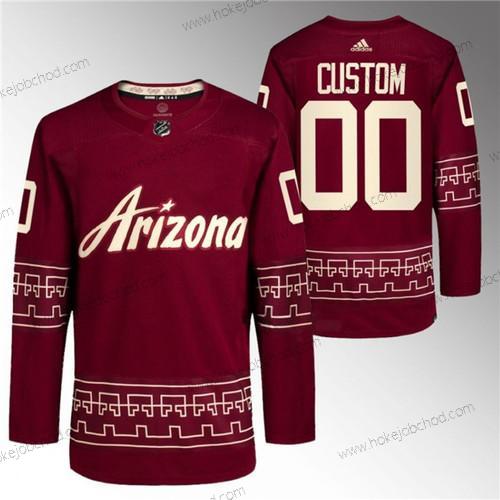 Muž Arizona Coyotes Přizpůsobené Červené Náhradní Dres