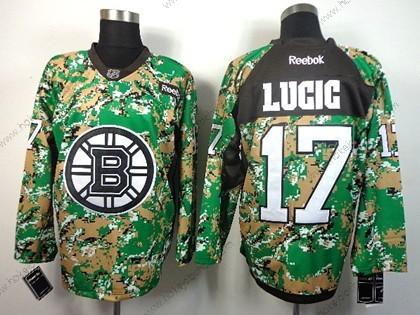 Muž Boston Bruins #17 Milan Lucic 2014 Camo Dres