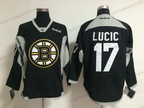 Muž Boston Bruins #17 Milan Lucic 2014 Training Černá Dres