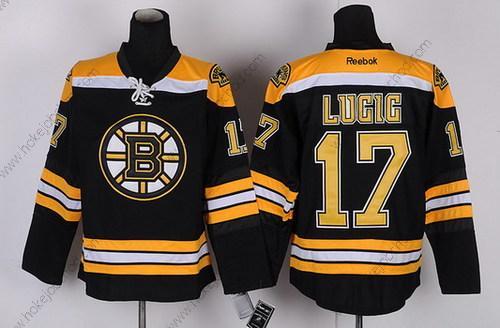 Muž Boston Bruins #17 Milan Lucic Černá Dres