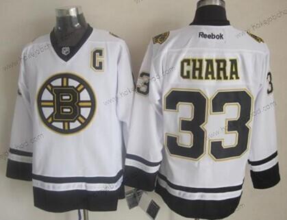 Muž Boston Bruins #33 Zdeno Chara 2014 Bílý Dres