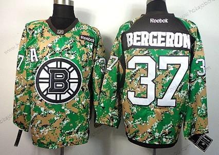 Muž Boston Bruins #37 Patrice Bergeron 2014 Camo Dres