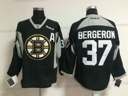 Muž Boston Bruins #37 Patrice Bergeron 2014 Training Černá Dres