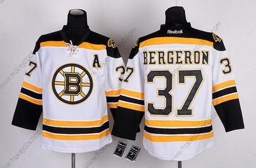 Muž Boston Bruins #37 Patrice Bergeron Bílý Dres