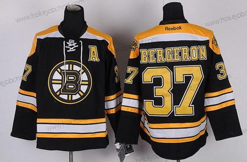 Muž Boston Bruins #37 Patrice Bergeron Černá Dres