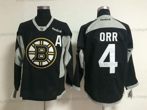 Muž Boston Bruins #4 Bobby Orr 2014 Training Černá Dres